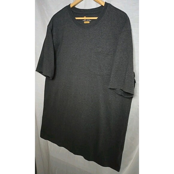Carhartt Original Fit Pocket T-Shirt, Sz XLTall, Gray/Charcoal, Work - Picture 3 of 10